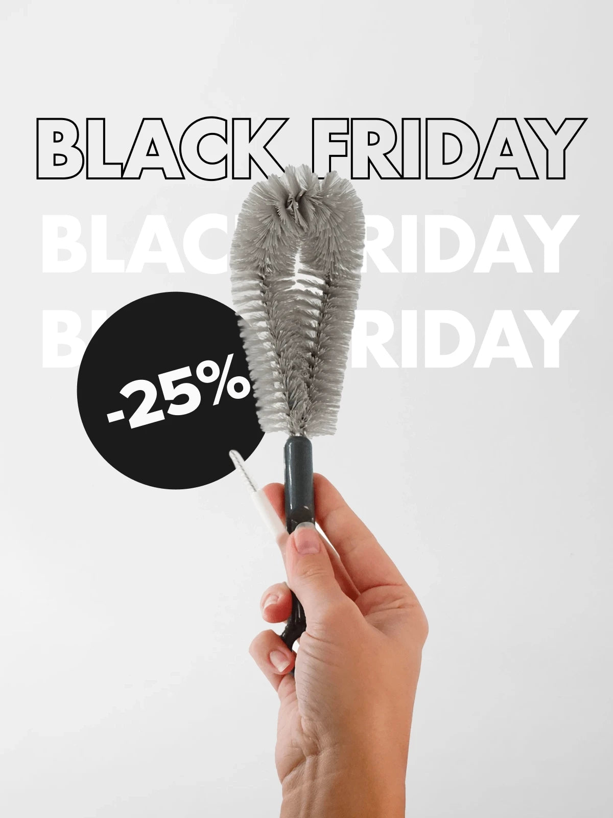 Reinigungsbürste für Milchpumpe und Stillflasche