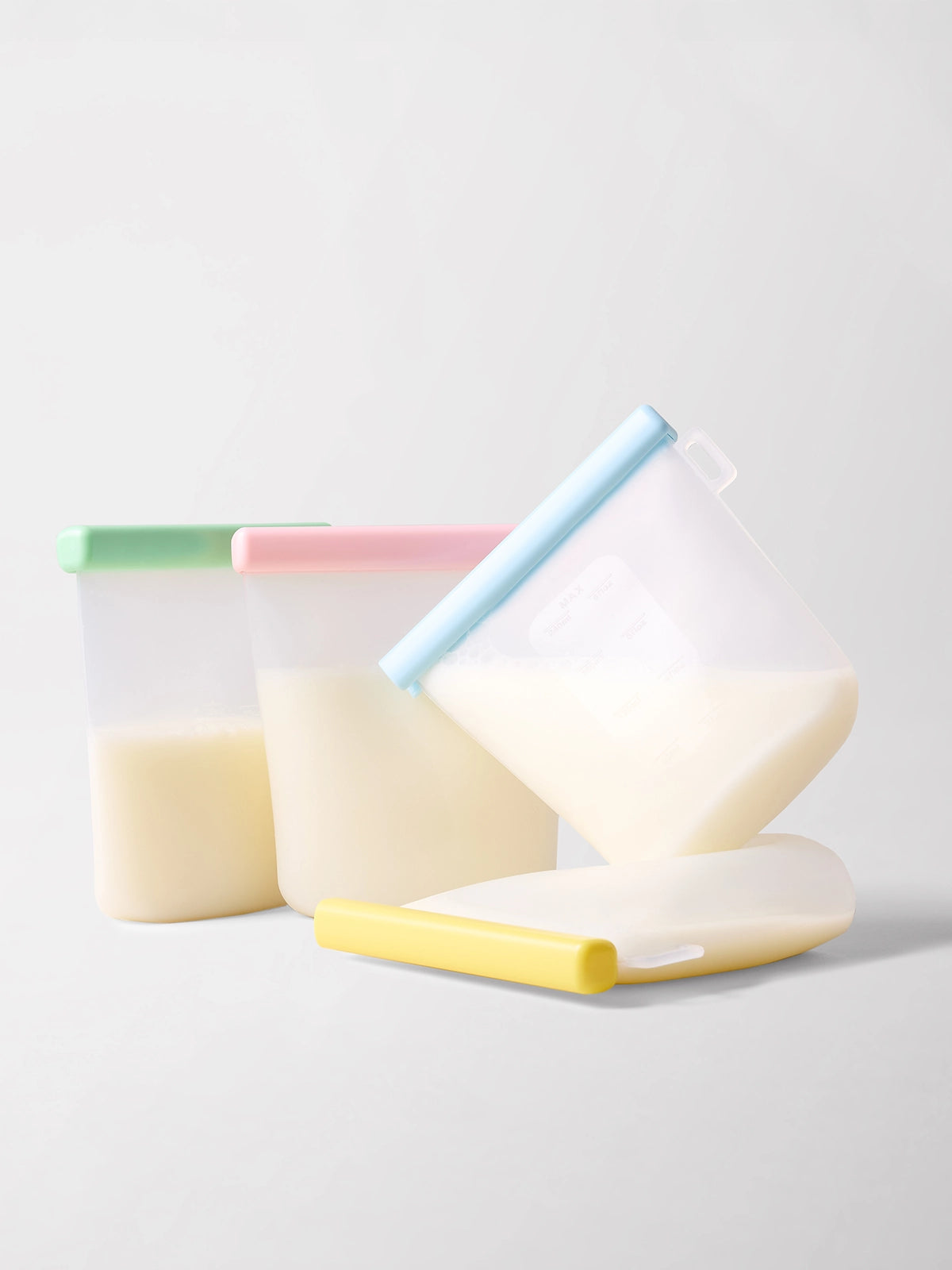Muttermilch-Aufbewahrungsbeutel x 4