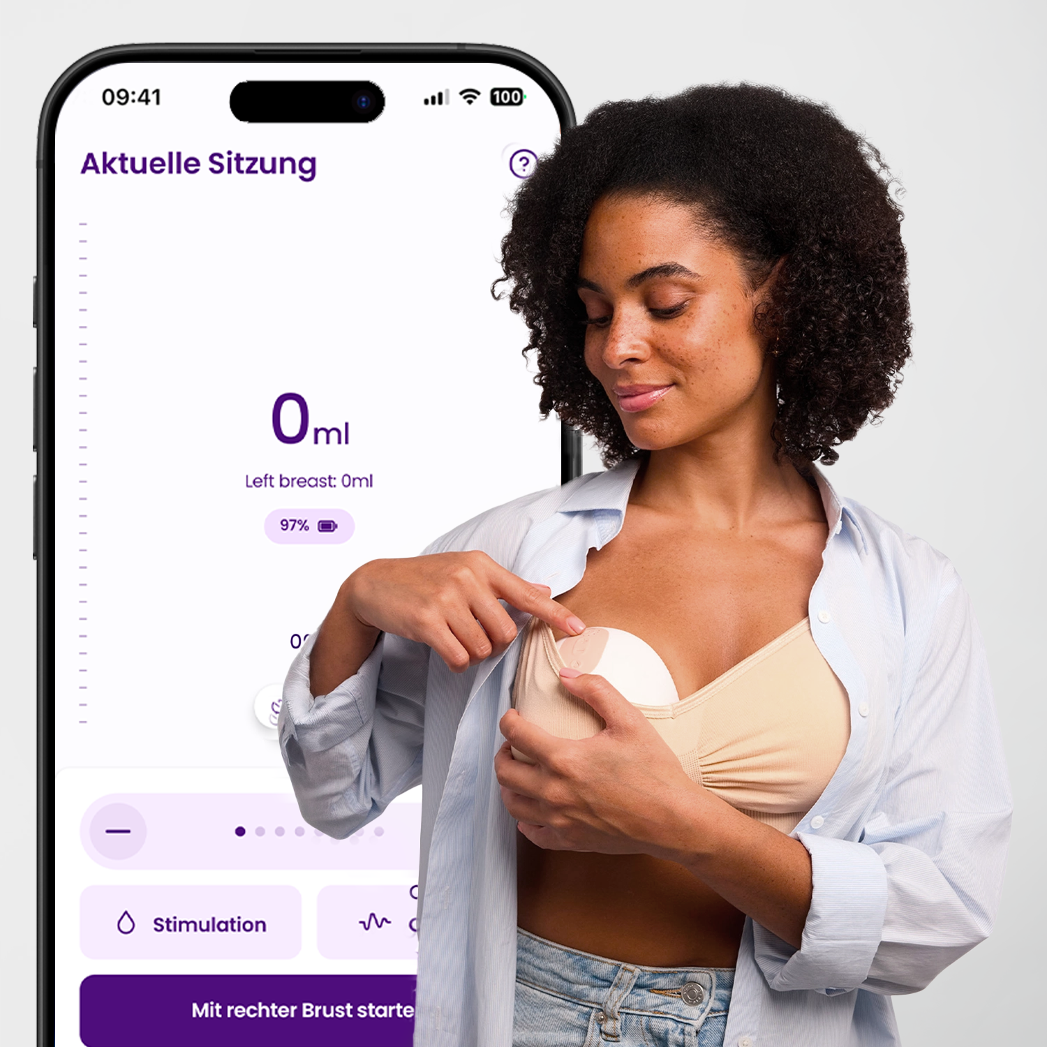 Perifit Pump | Milchpumpe Freihändig